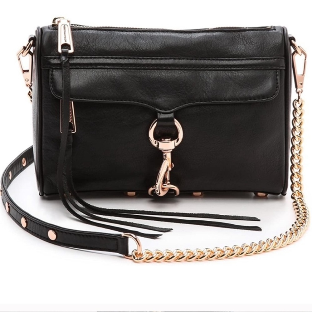 Rebecca Minkoff Black M.A.C. Large Crossbody Purse
